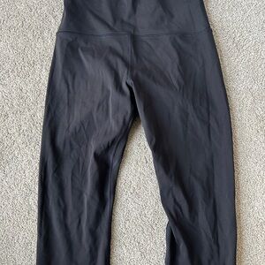 Black High-Waisted Leggings